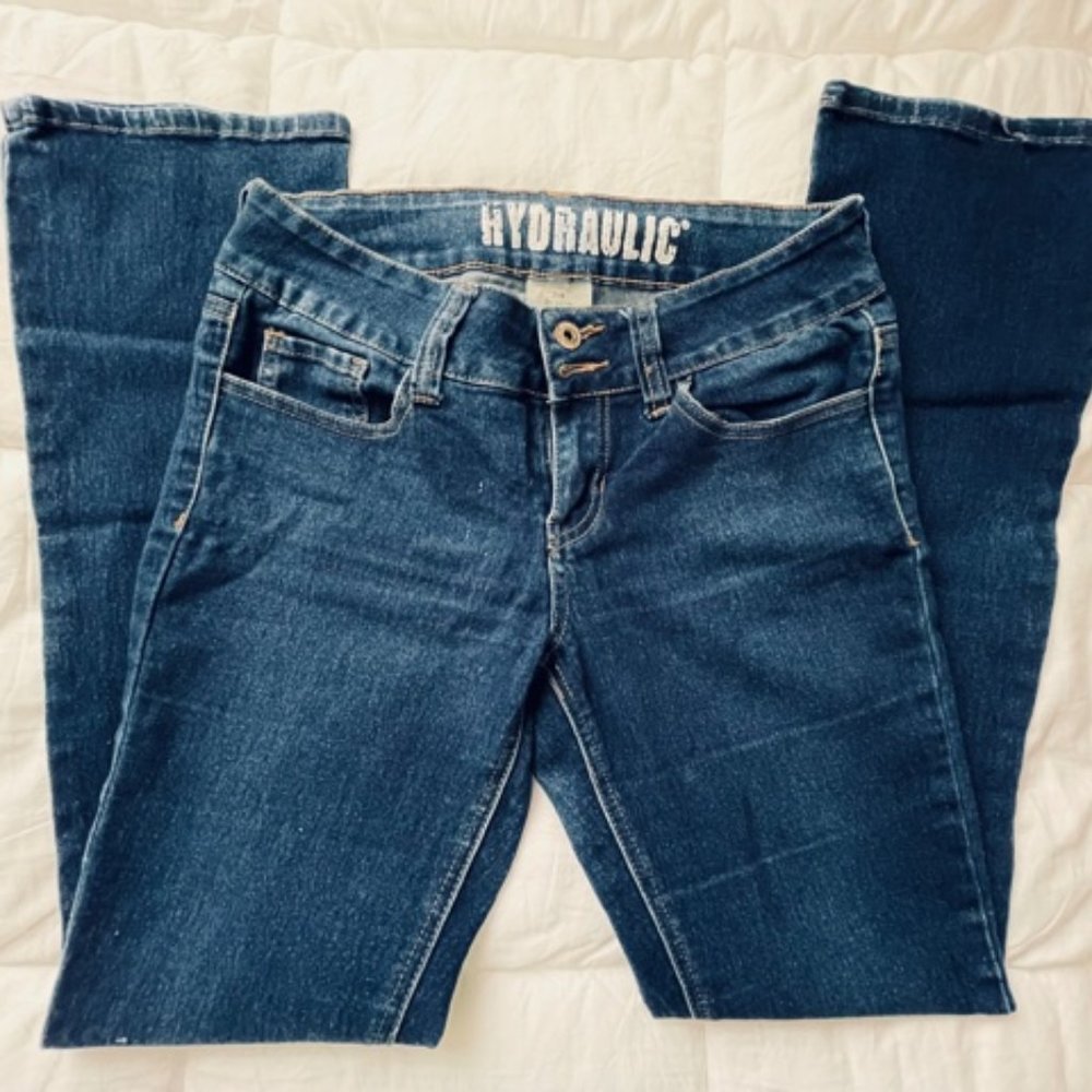 Hydraulic Micro Boot Cut Jeans size 7/8
